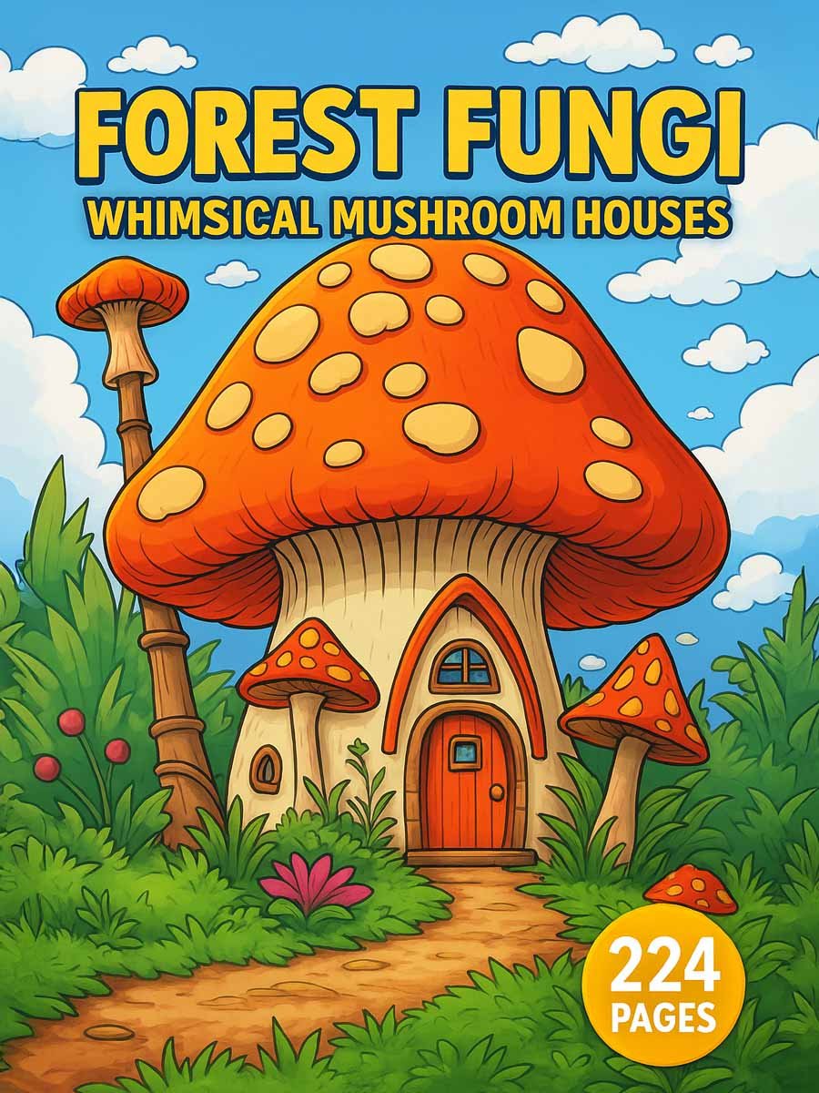 Forest Fungi – 224 Whimsical Mushroom Houses
